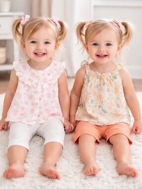 2sets With 2-Piece Toddler Girl Outfit – 18–24 Months